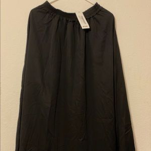 Boohoo elastic waist skirt